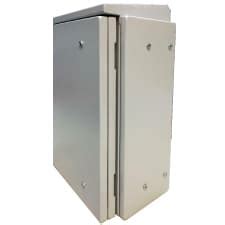 electrical box sun shield|enclosure solar shields.